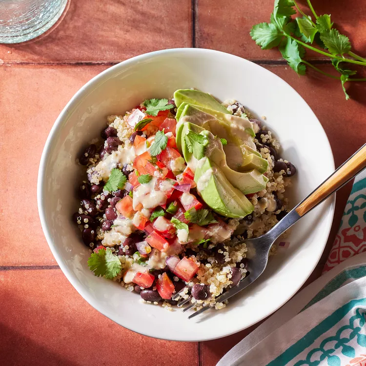 Black Bean–Quinoa Bowl
