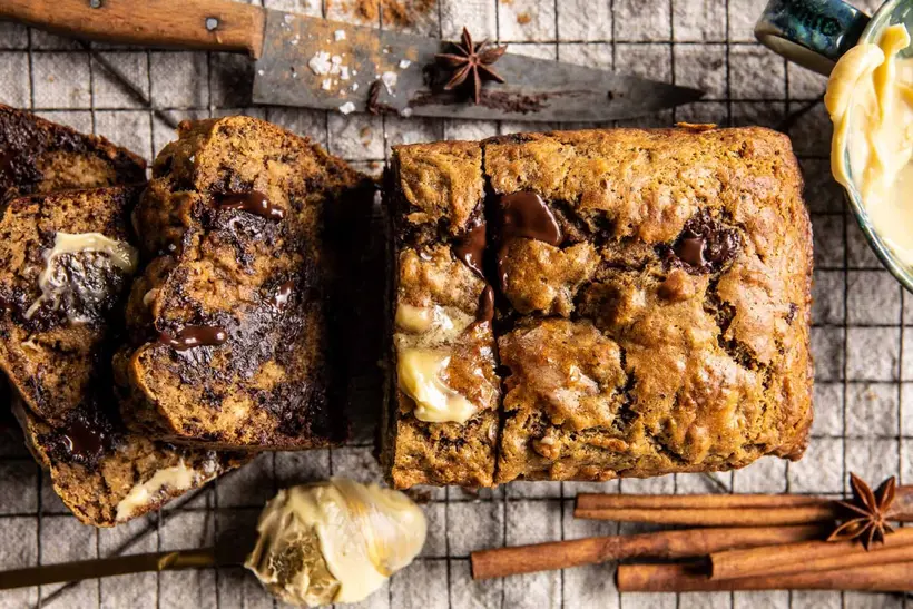 healthy vegan banana bread